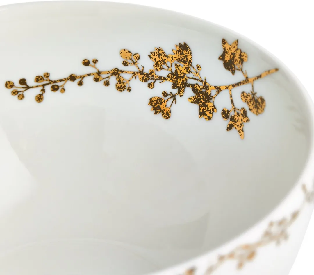 Wedgwood Vera Wang Jardin Schaal 15cm - Wit & Goud