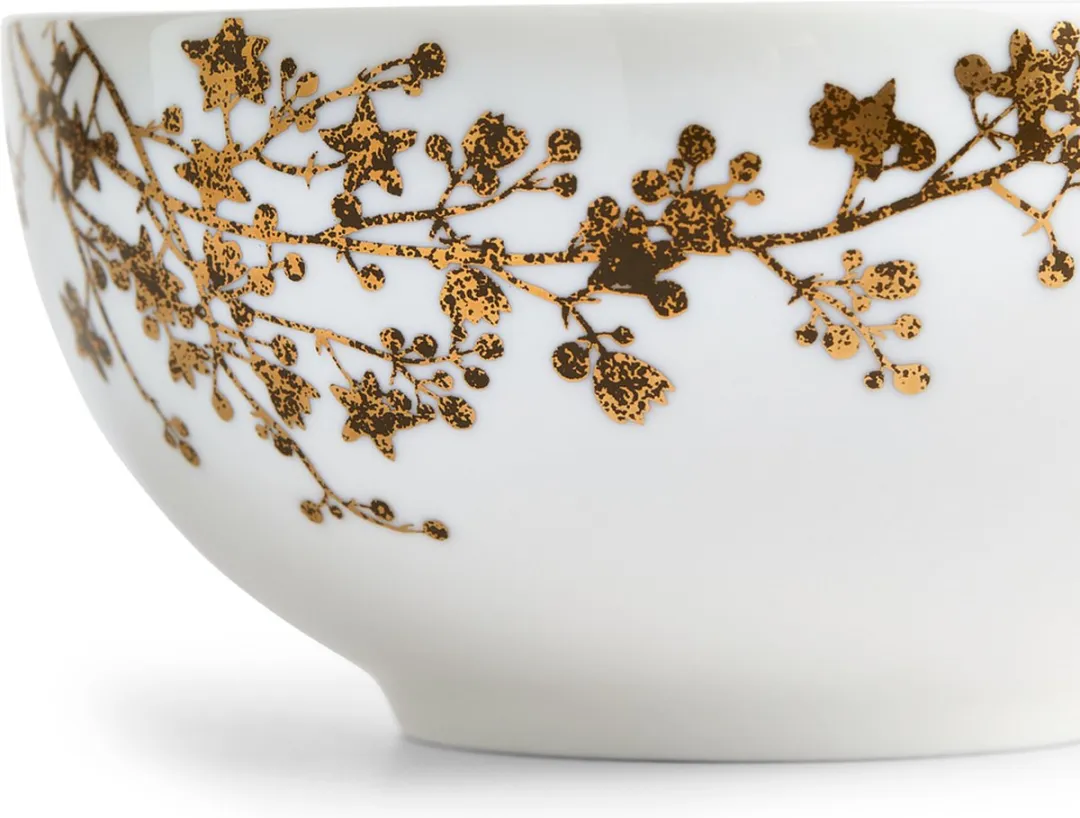 Wedgwood Vera Wang Jardin Schaal 15cm - Wit & Goud