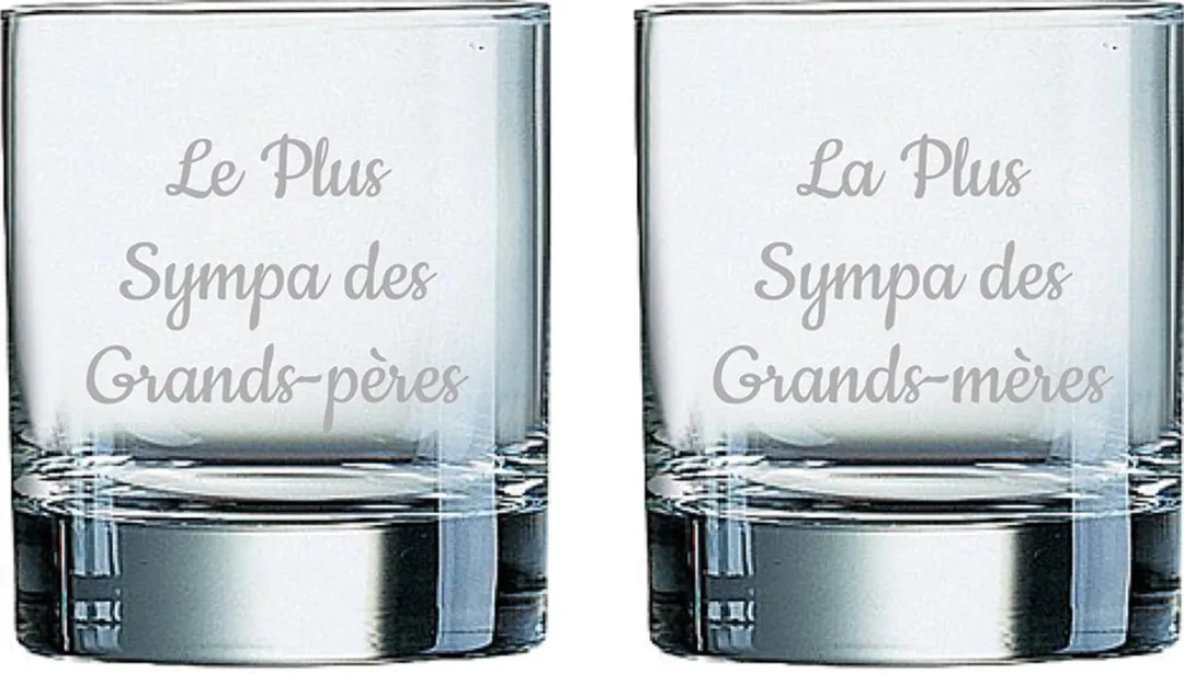 Arcoroc Whiskeyglas Gegraveerd 20cl