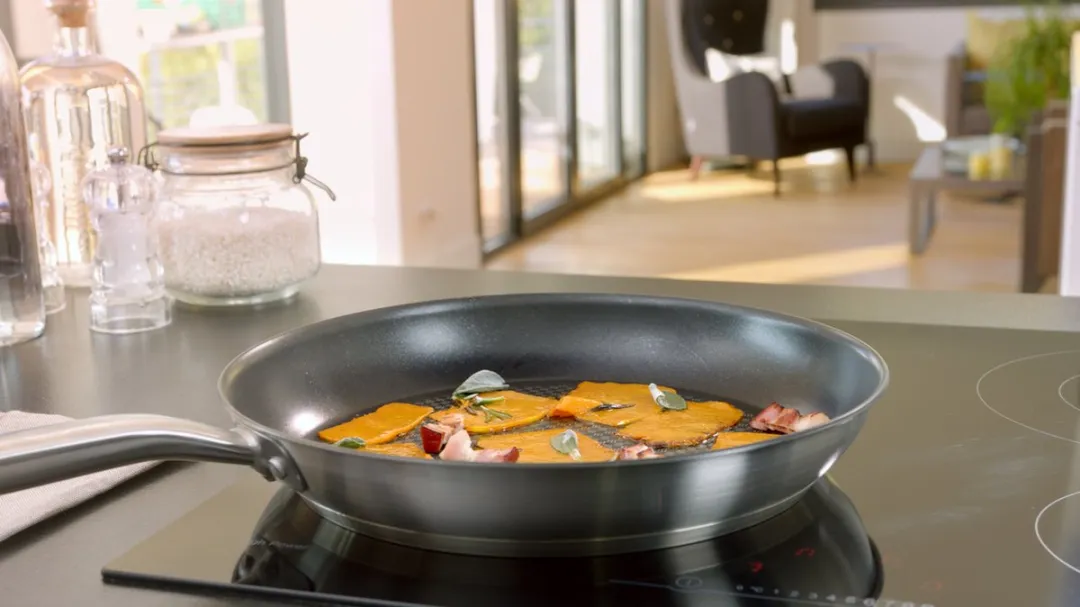 Tefal Virtuoso Koekenpan 30cm - Inductie - RVS - Zilver
