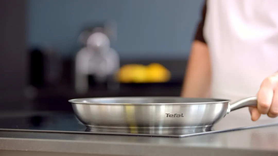 Tefal Virtuoso Koekenpan 30cm - Inductie - RVS - Zilver