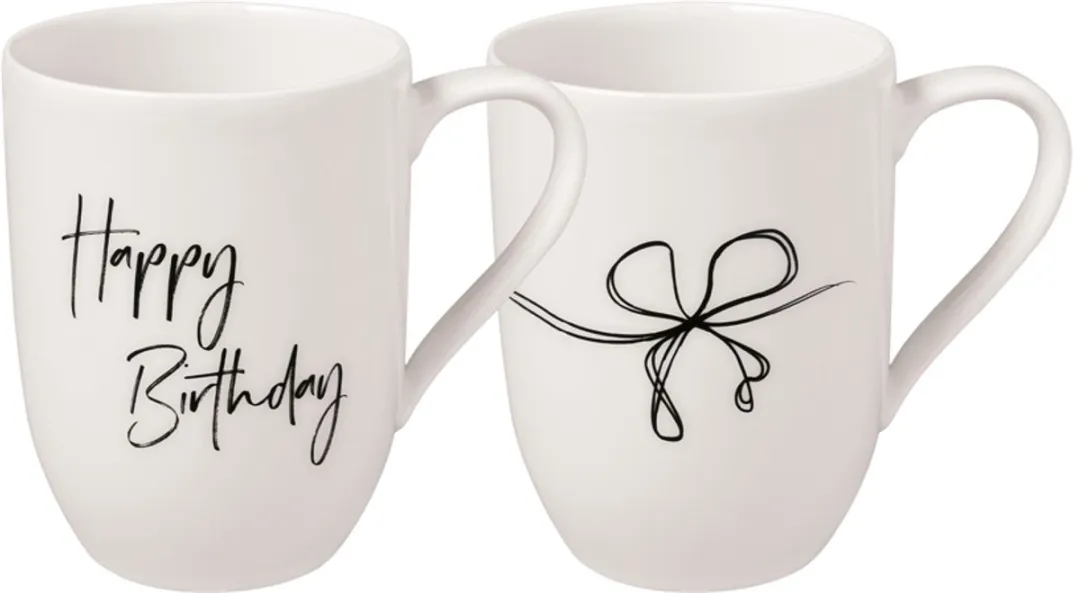 Villeroy & Boch Happy Birthday Koffiebeker Set
