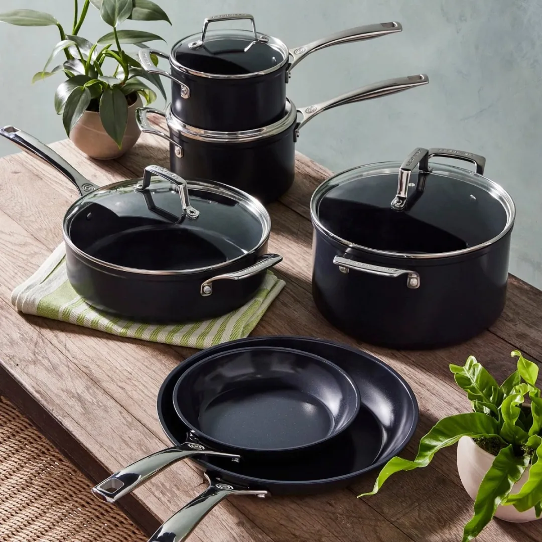 Le Creuset Essential Keramische Kookpannenset 4-delig - Zwart