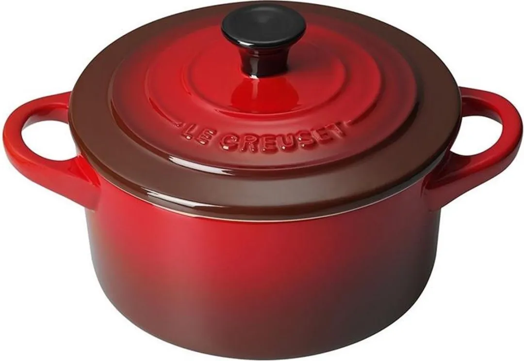 Le Creuset Mini Braadpan Kersenrood 0,25L