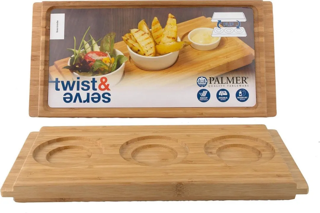 Palmer Twist & Serve Plateau C Bamboe