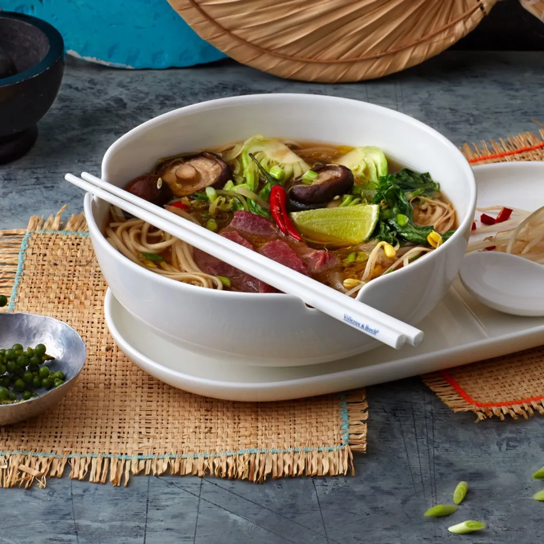 Villeroy & Boch Soup Passion Eetstokjes - 2-delig Wit