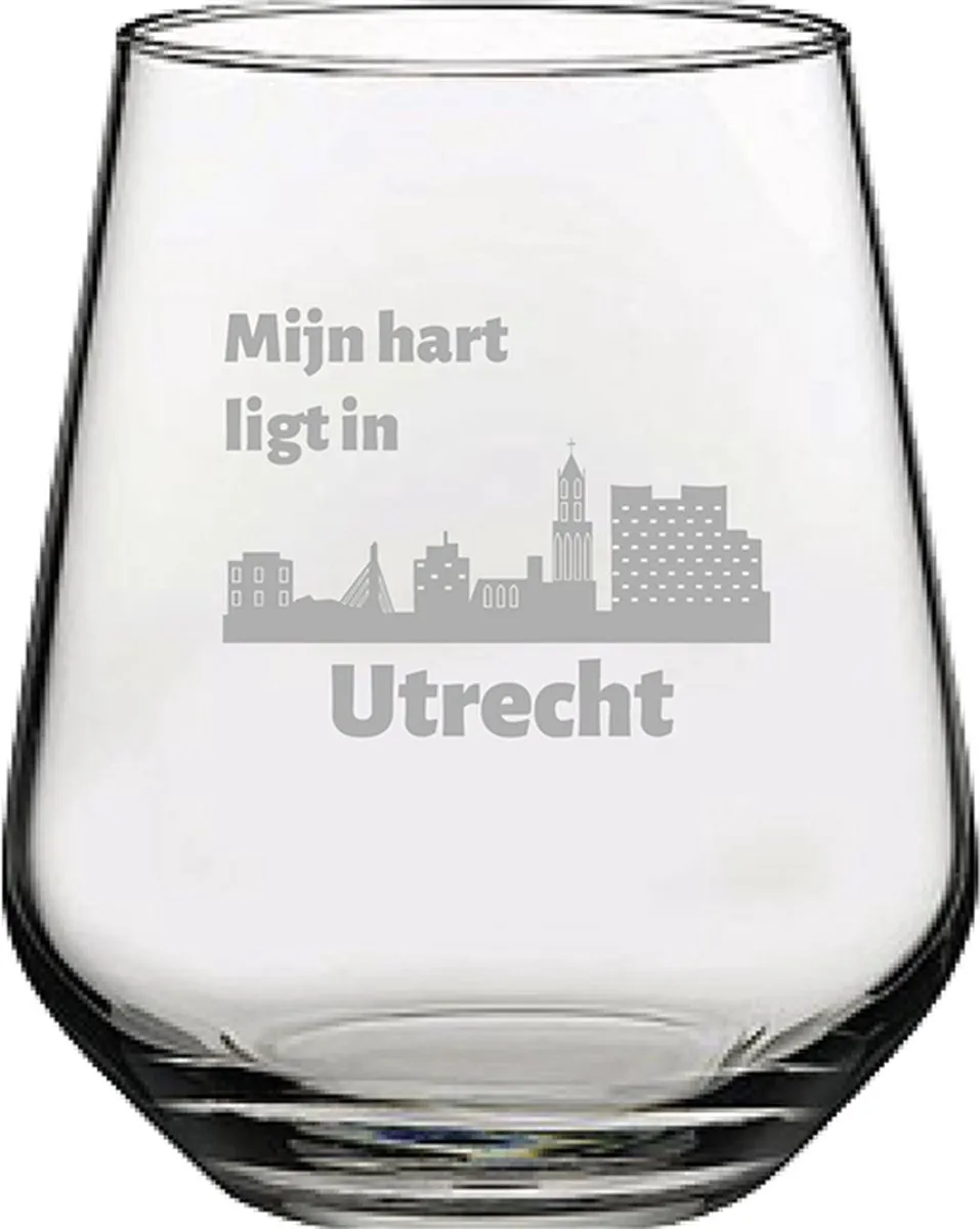 Pasabahce Gegraveerd Drinkglas Utrecht 42,5cl