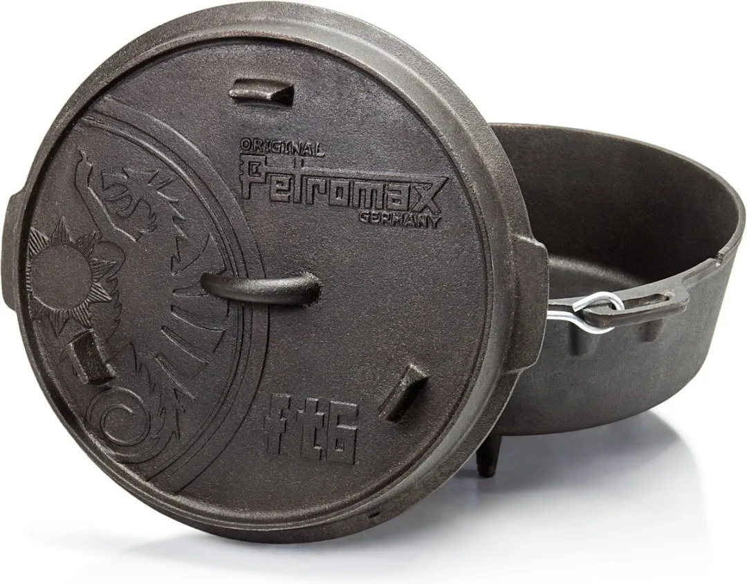 Petromax Dutch Oven 6L - 20cm - Zwart