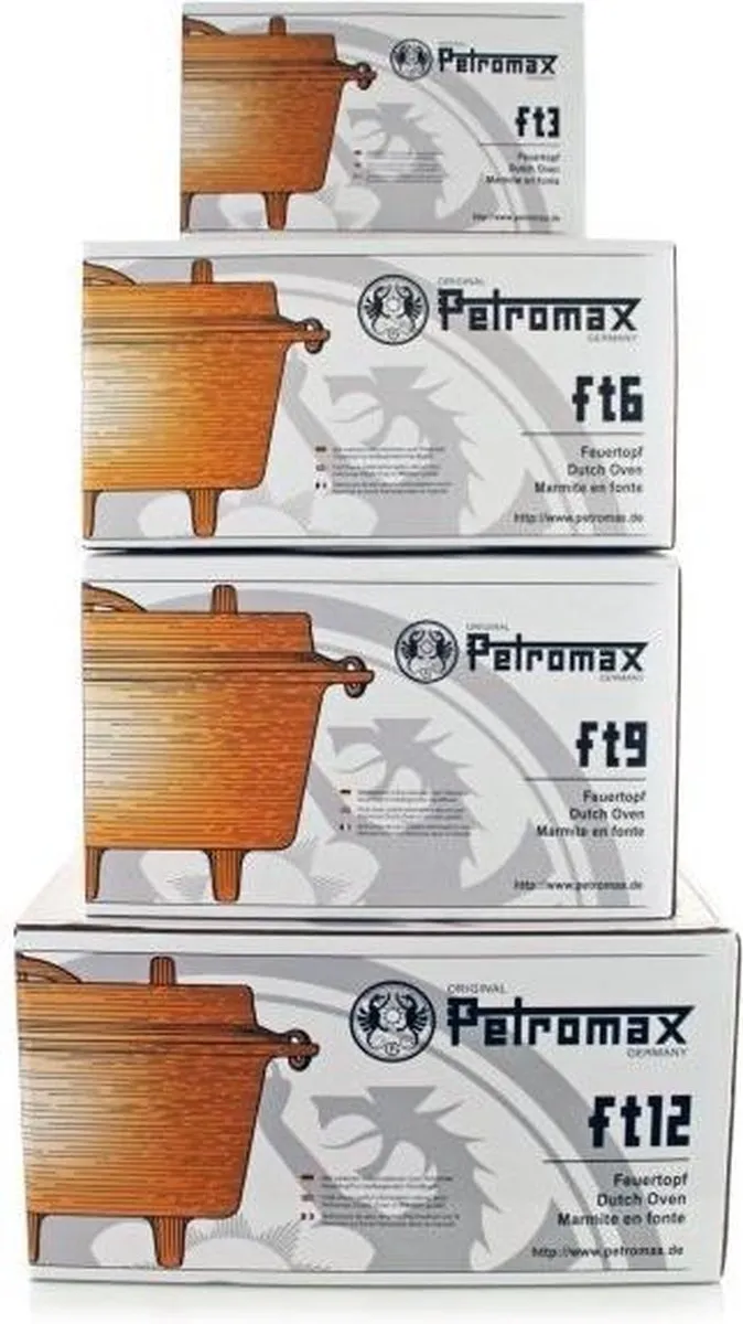 Petromax Dutch Oven 6L - 20cm - Zwart