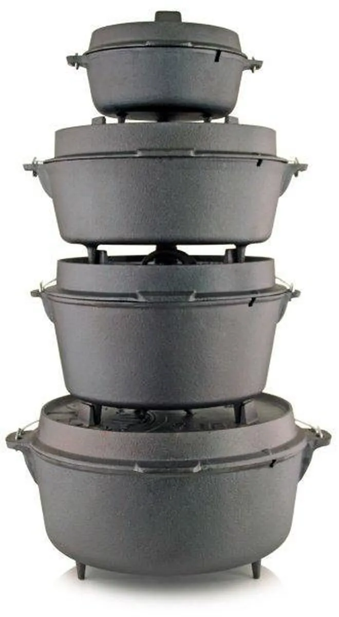 Petromax Dutch Oven 6L - 20cm - Zwart