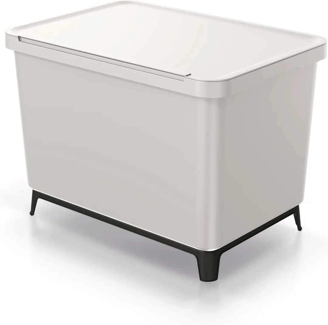 Prosperplast Keden SYSTEMA Afvalbak 4x10L - Wit