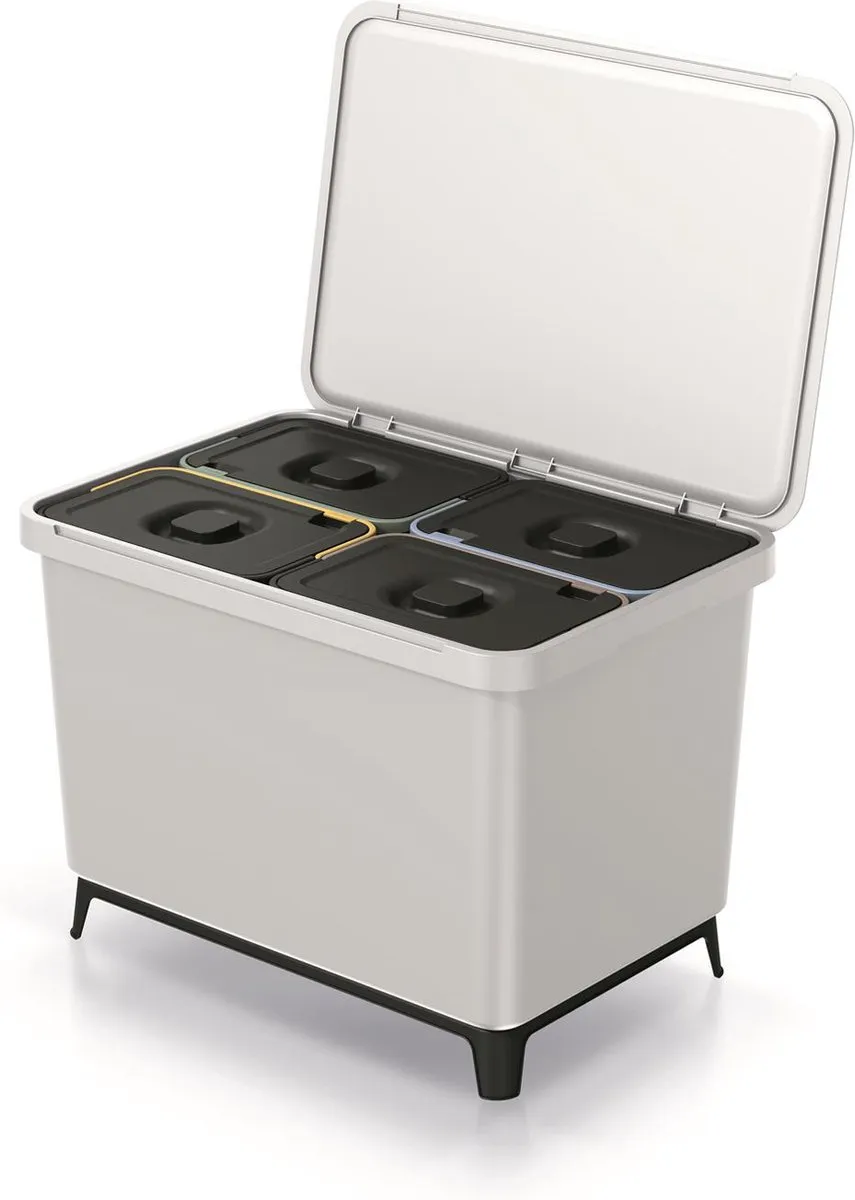 Prosperplast Keden SYSTEMA Afvalbak 4x10L