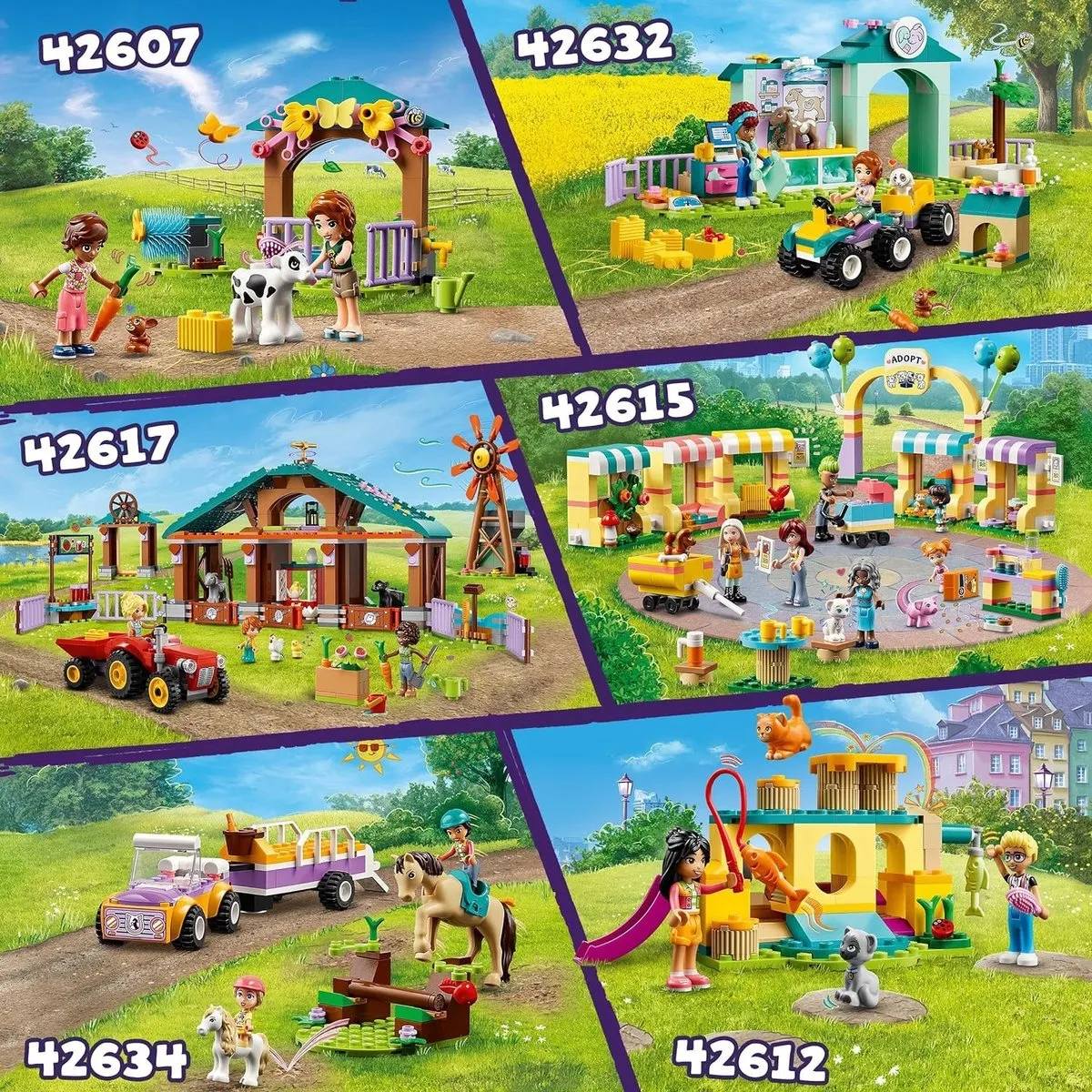 LEGO Friends 42607 Autumns Schuur met Kalfje - 2 Minifiguren - afbeelding 6 van 6