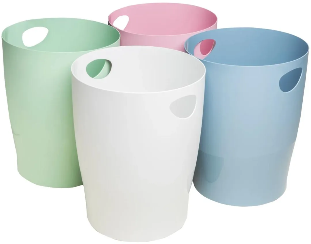 Exacompta Ecobin AutentiK Prullenbakken - 8 Stuks - Saliegroen