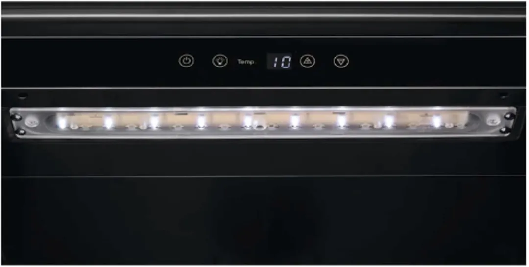 AEG SWE66001DG Inbouw Wijnkoeler - 52 Flessen - Zwart