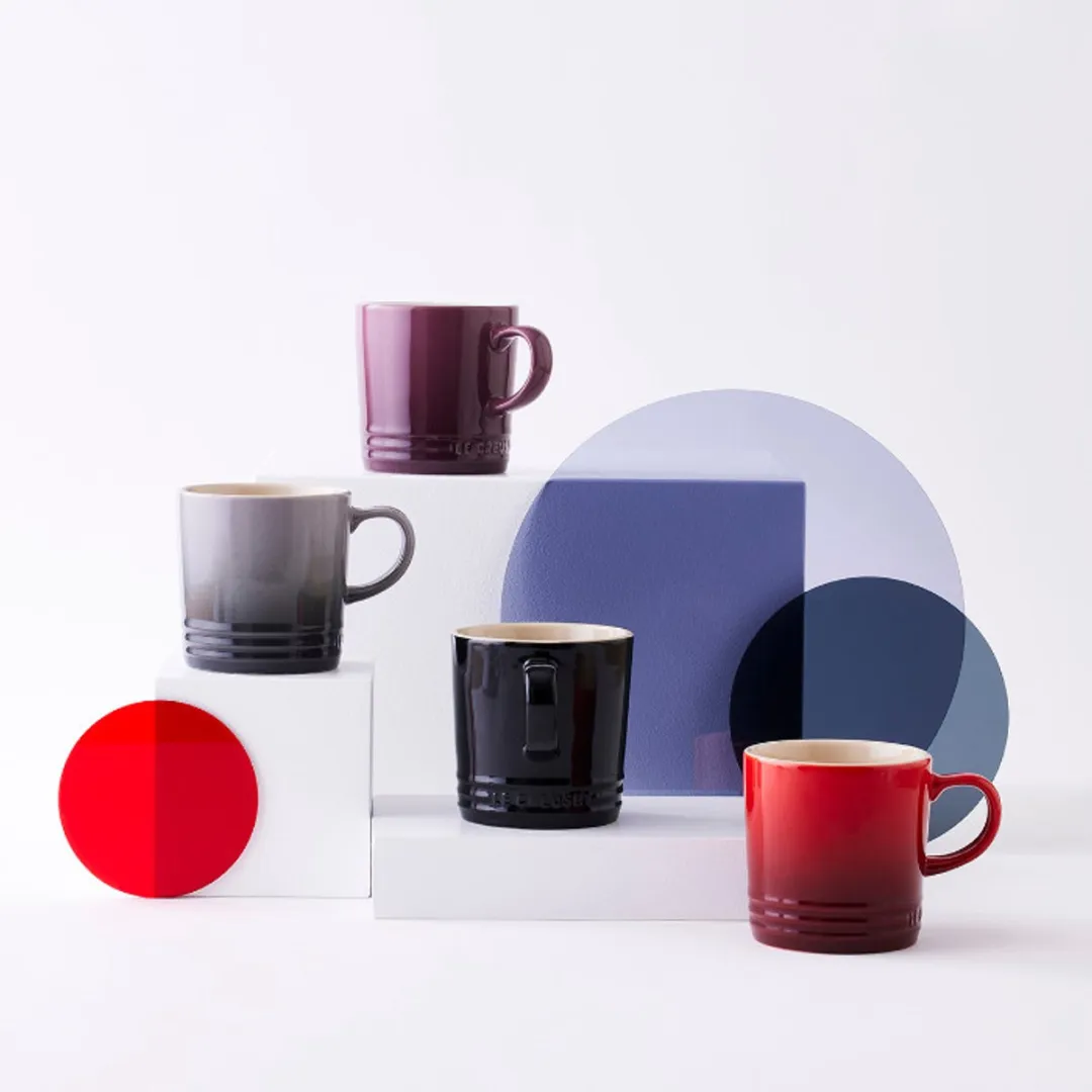 Le Creuset Aardewerk Mok 350ml - Vuursteengrijs - afbeelding 6 van 6