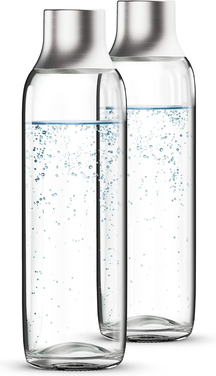 BRITA SodaTRIO Glazen Fles 1L