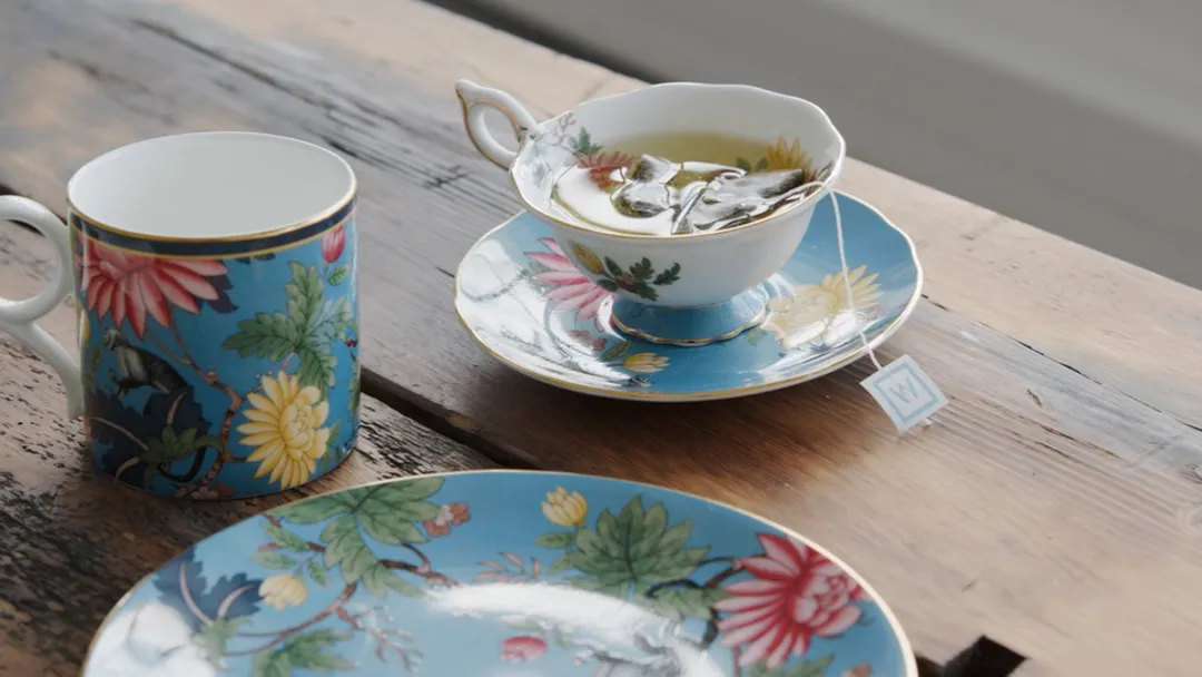 Wedgwood Wonderlust Dessertbord 20cm - Sapphire Garden