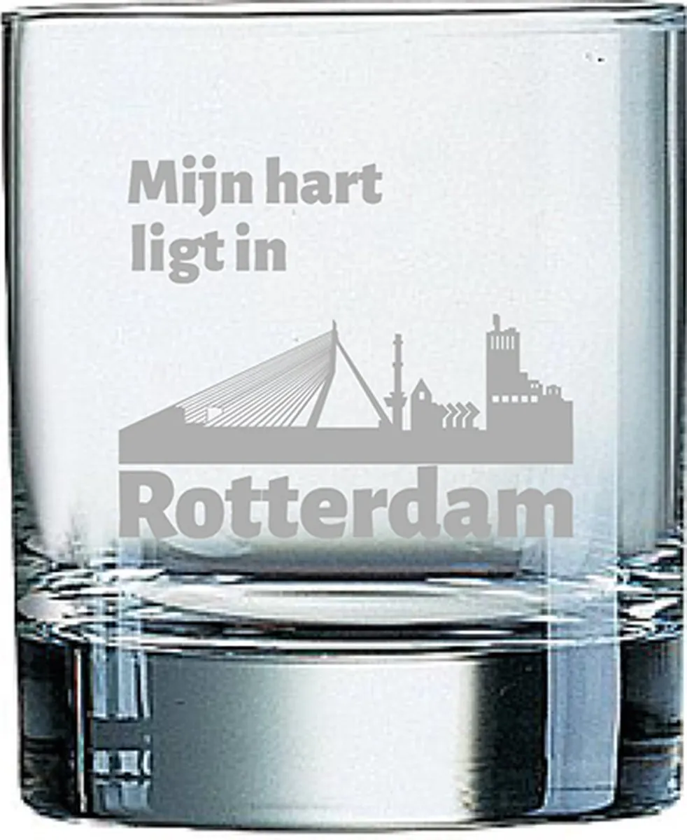 Arcoroc Rotterdam Gegraveerd Whiskeyglas 20cl