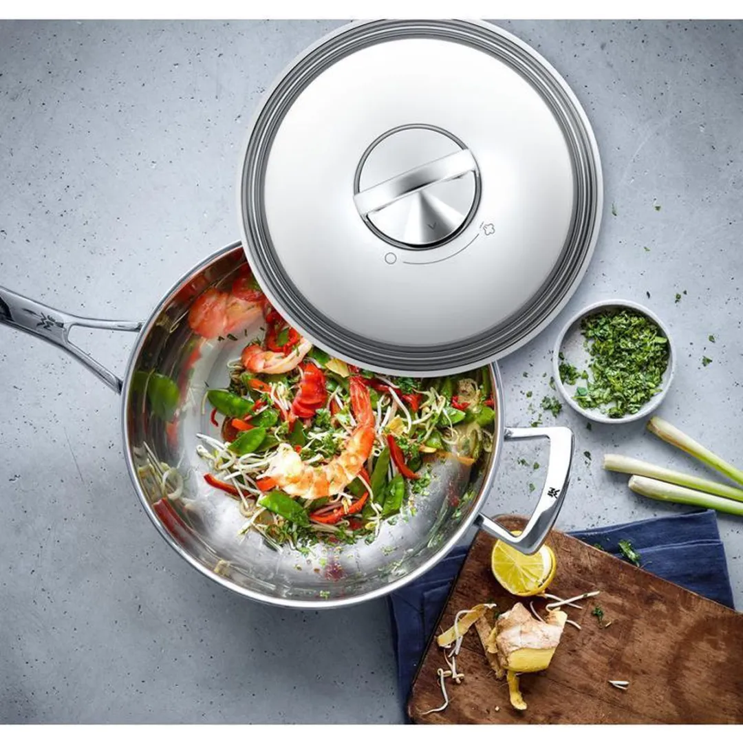 WMF Multiply Wokpan Ø32cm - RVS - Inductiegeschikt