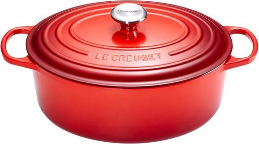 Le Creuset Braadpan Signature Kersenrood 27cm