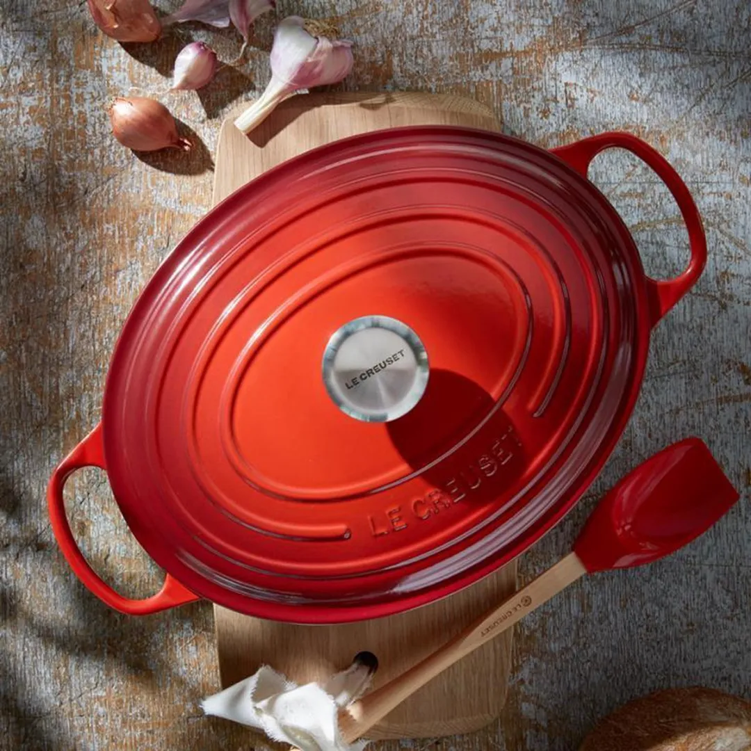 Le Creuset Braadpan Signature Kersenrood 27cm
