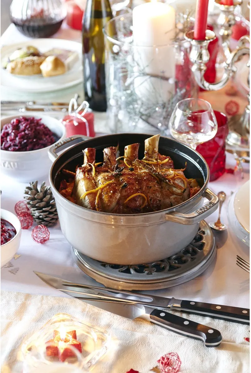 Staub Braadpan Cocotte Grafietgrijs 26cm - 5.2L