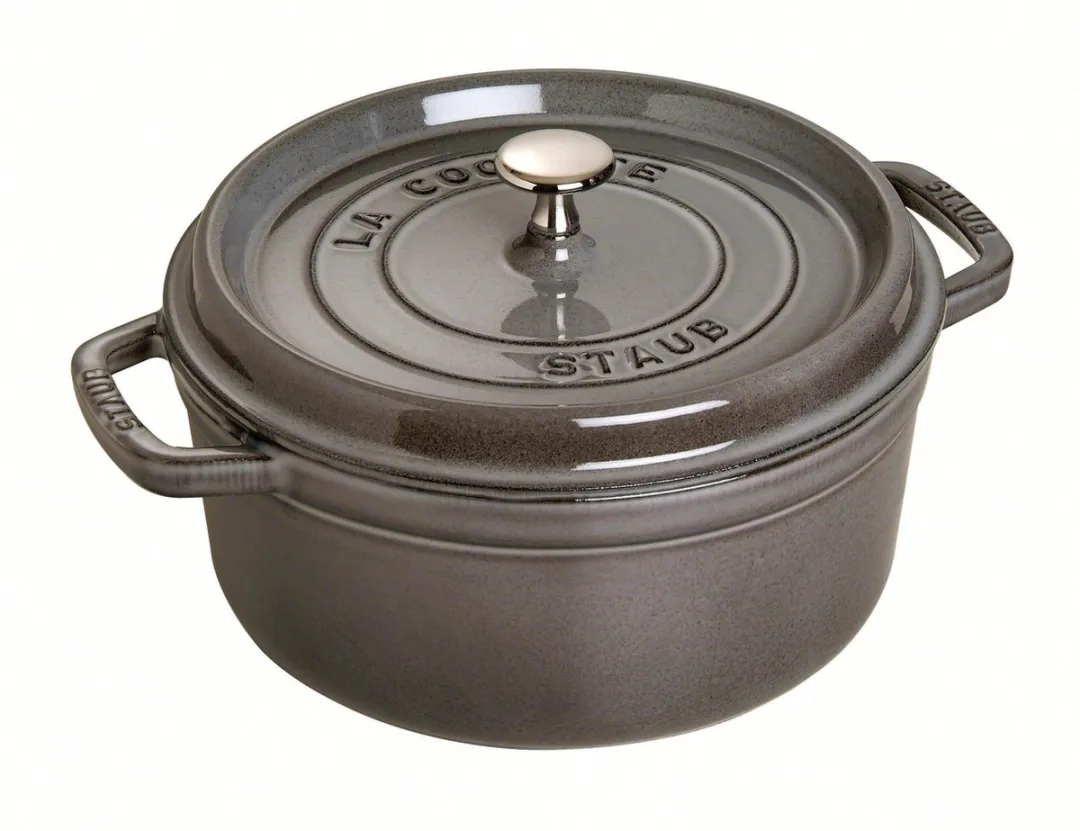Staub Braadpan Cocotte Grafietgrijs 26cm