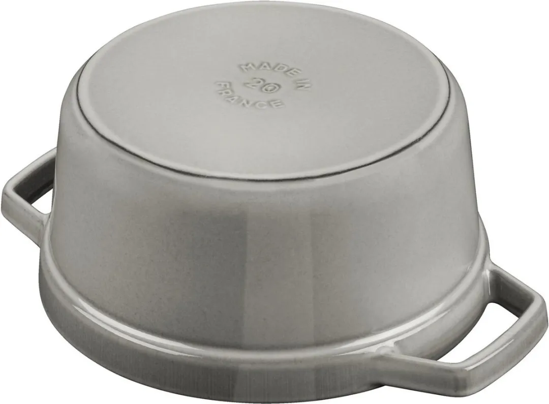 Staub Braadpan Cocotte Grafietgrijs 26cm - 5.2L - afbeelding 6 van 6