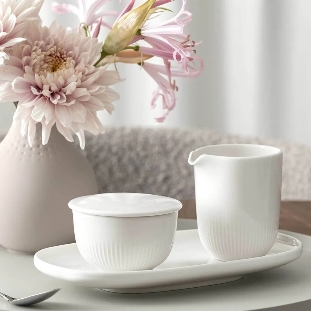 Villeroy & Boch Afina Universalplaat 23x13cm - Wit/Gekleurd