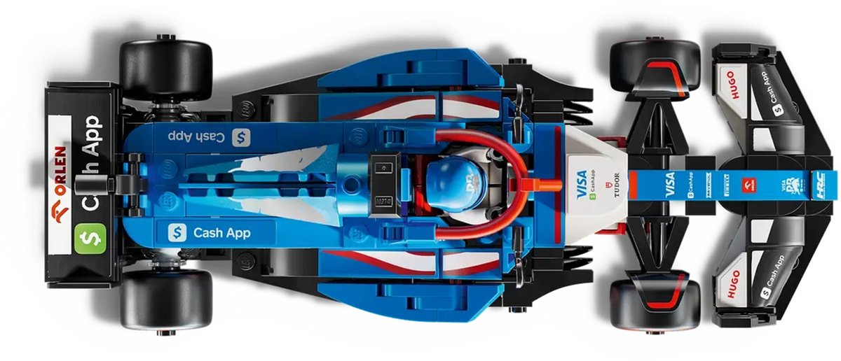 LEGO Speed Champions Visa Cash App RB VCARB 01 F1 racewagen Set - 77246