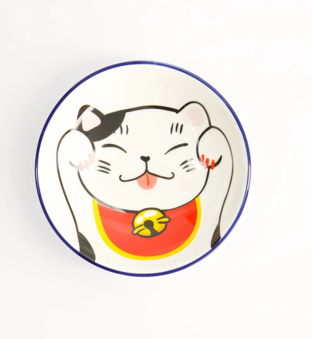 Tokyo Design Studio Kawaii Geluks Katje Sausschaaltje Wit