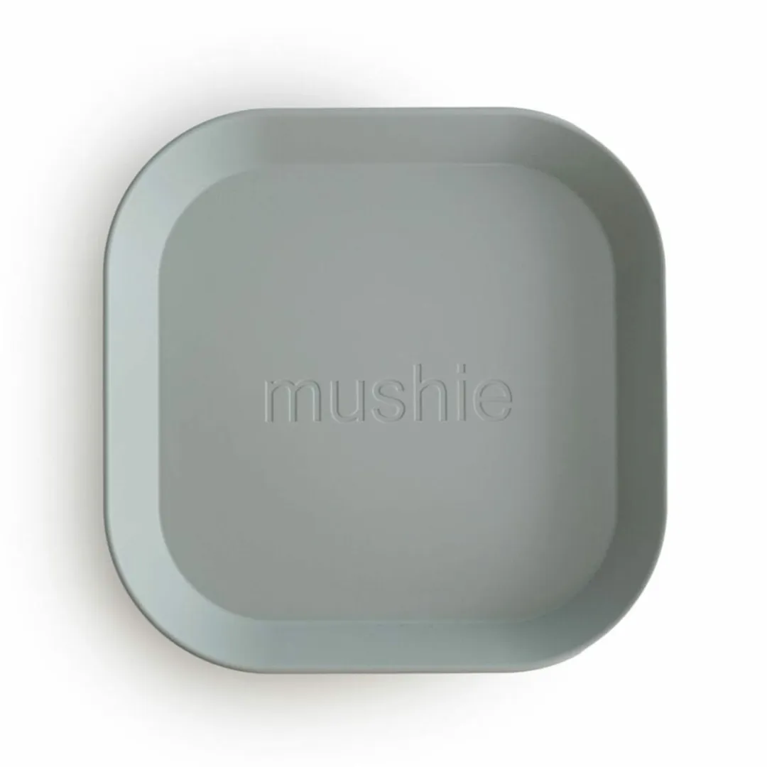 Mushie Vierkante Bordenset Sage