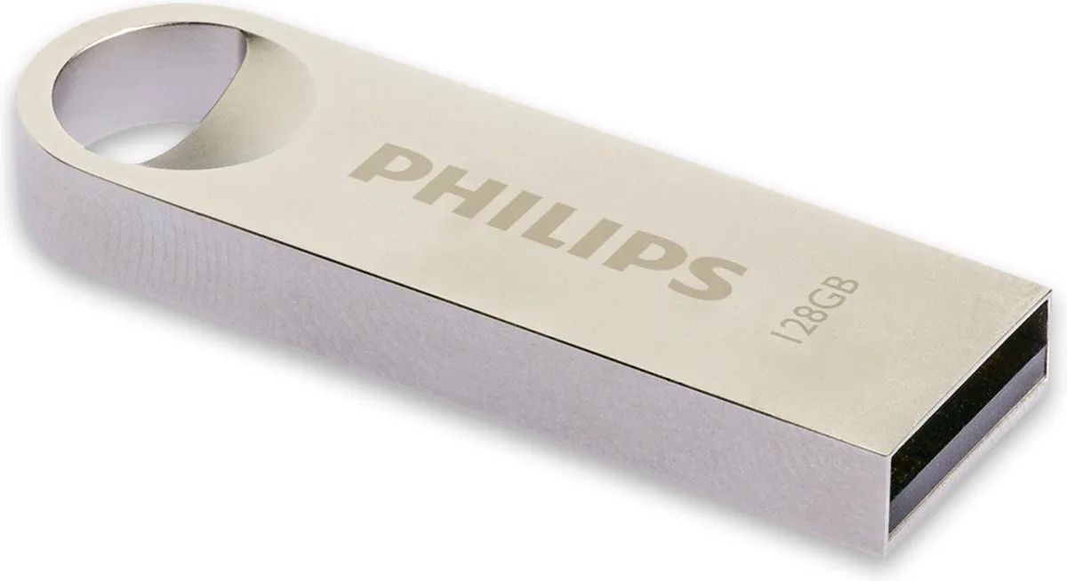 Philips Moon Edition FM12FD160B/00 USB-stick 128GB - Moon Silver