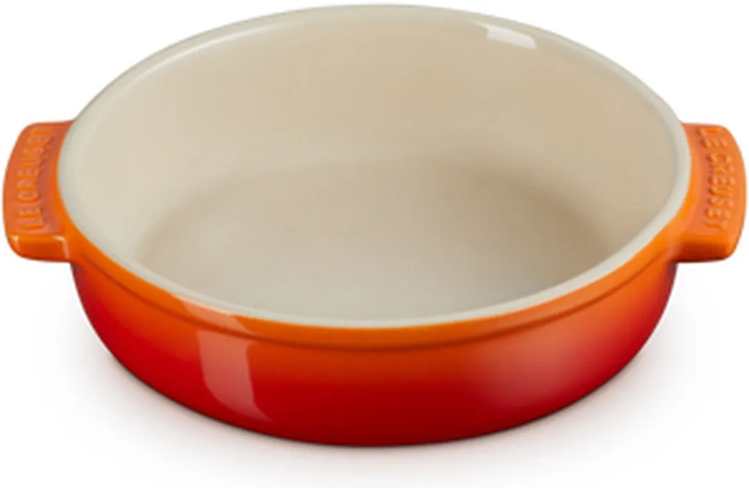 Le Creuset Aardewerken Tapasschalen Oranjerood 14cm - 2 Stuks