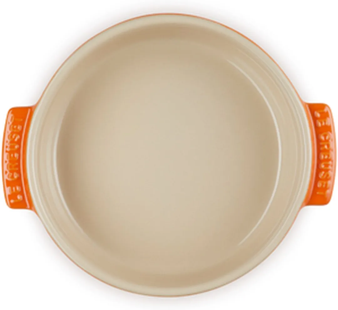 Le Creuset Aardewerken Tapasschalen Oranjerood 14cm - 2 Stuks