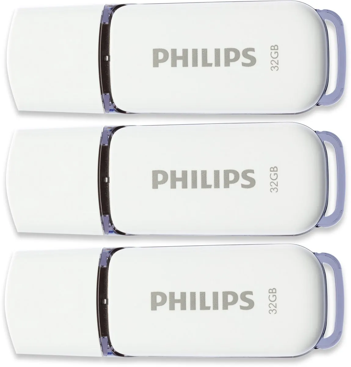 Philips USB Stick 2.0 32GB FM32FD70E - 4 Stuks - Grijs/Wit - afbeelding 6 van 6