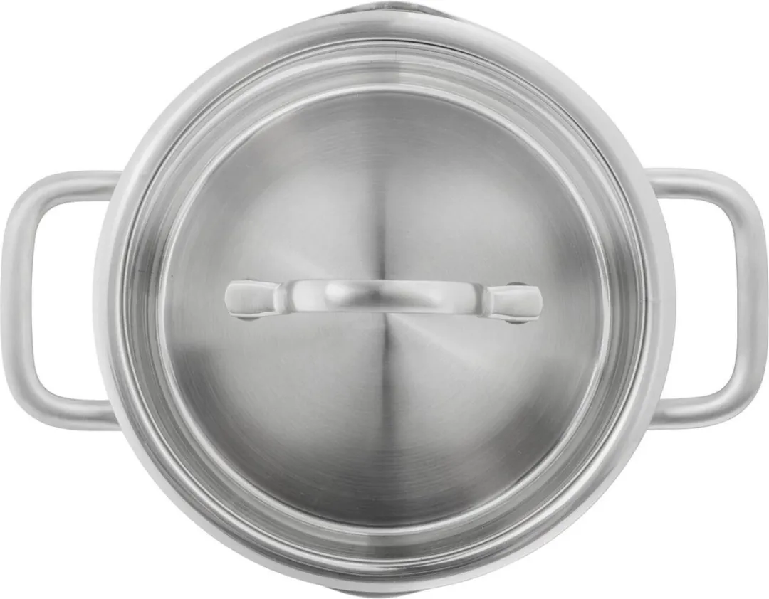 Zwilling TrueFlow 5-delige Pannenset 24cm - Zilver