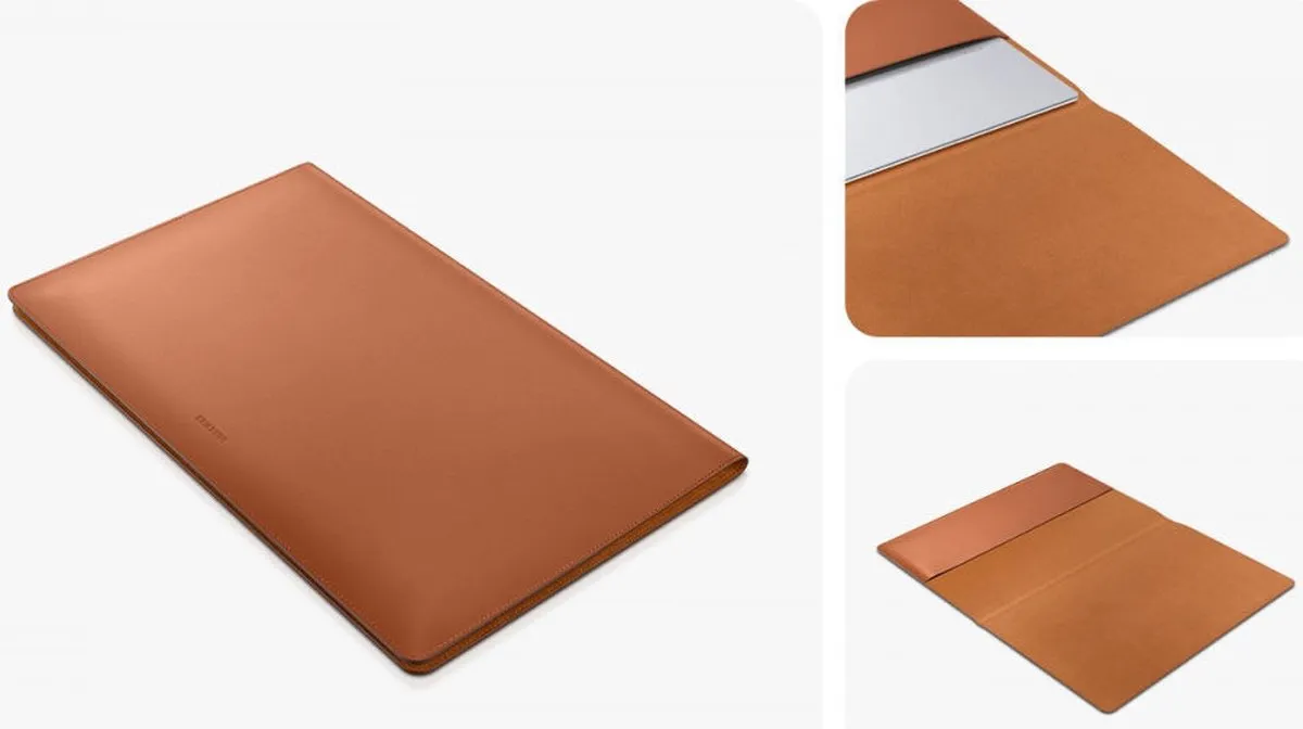 Samsung Leather Sleeve EF-VSUN5LAEGWW - 15.6 Inch - Bruin