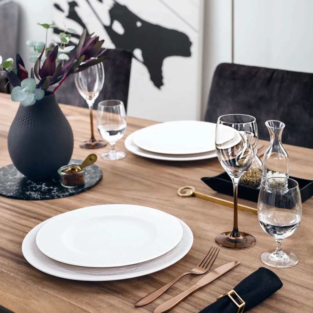 Villeroy & Boch Manufacture Rock Dinerbord - Ø 27 cm - Porselein