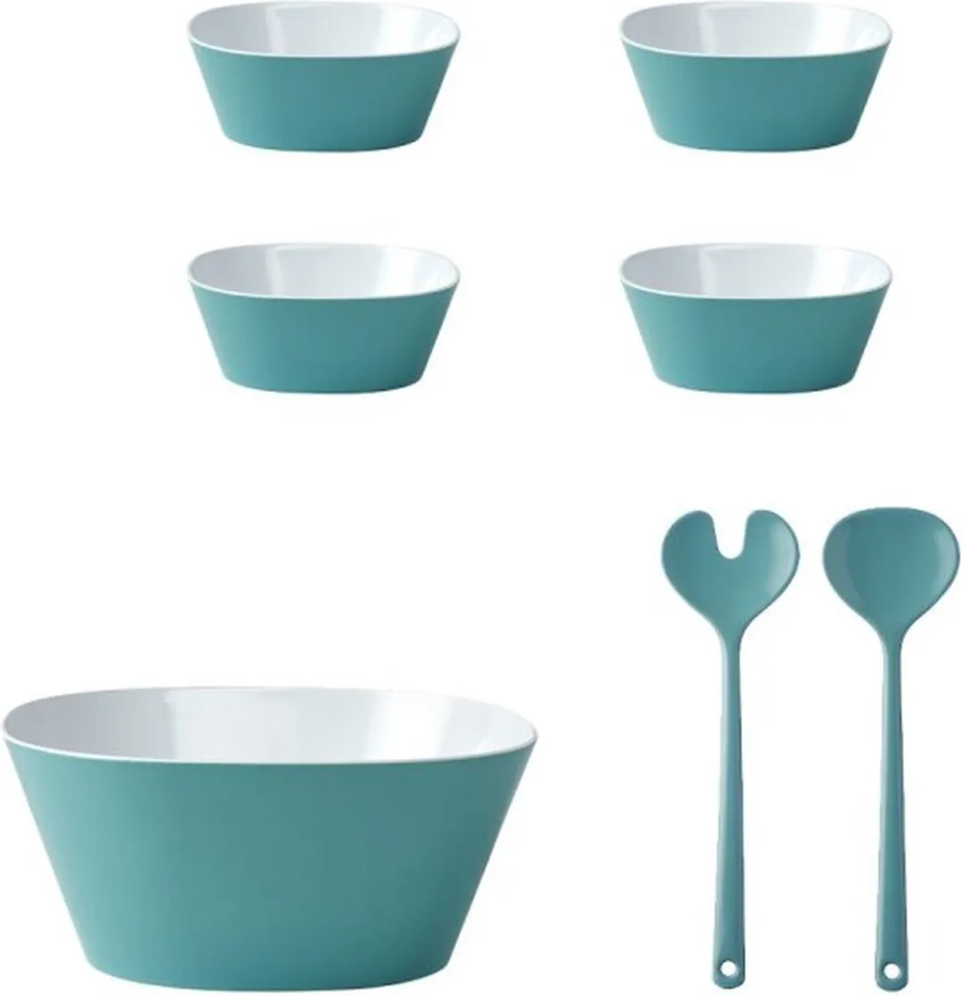 Mepal Conix Salade Set 6-delig - Nordic Green