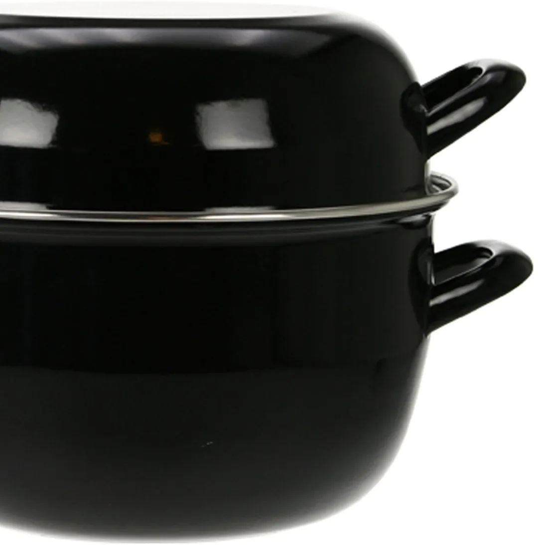 Cosy&Trendy Mosselpan 24cm - Zwart
