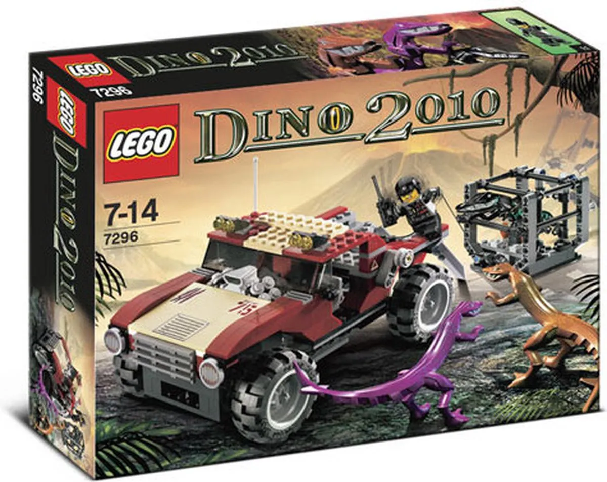 LEGO Dino 2010 4WD Trapper 7296
