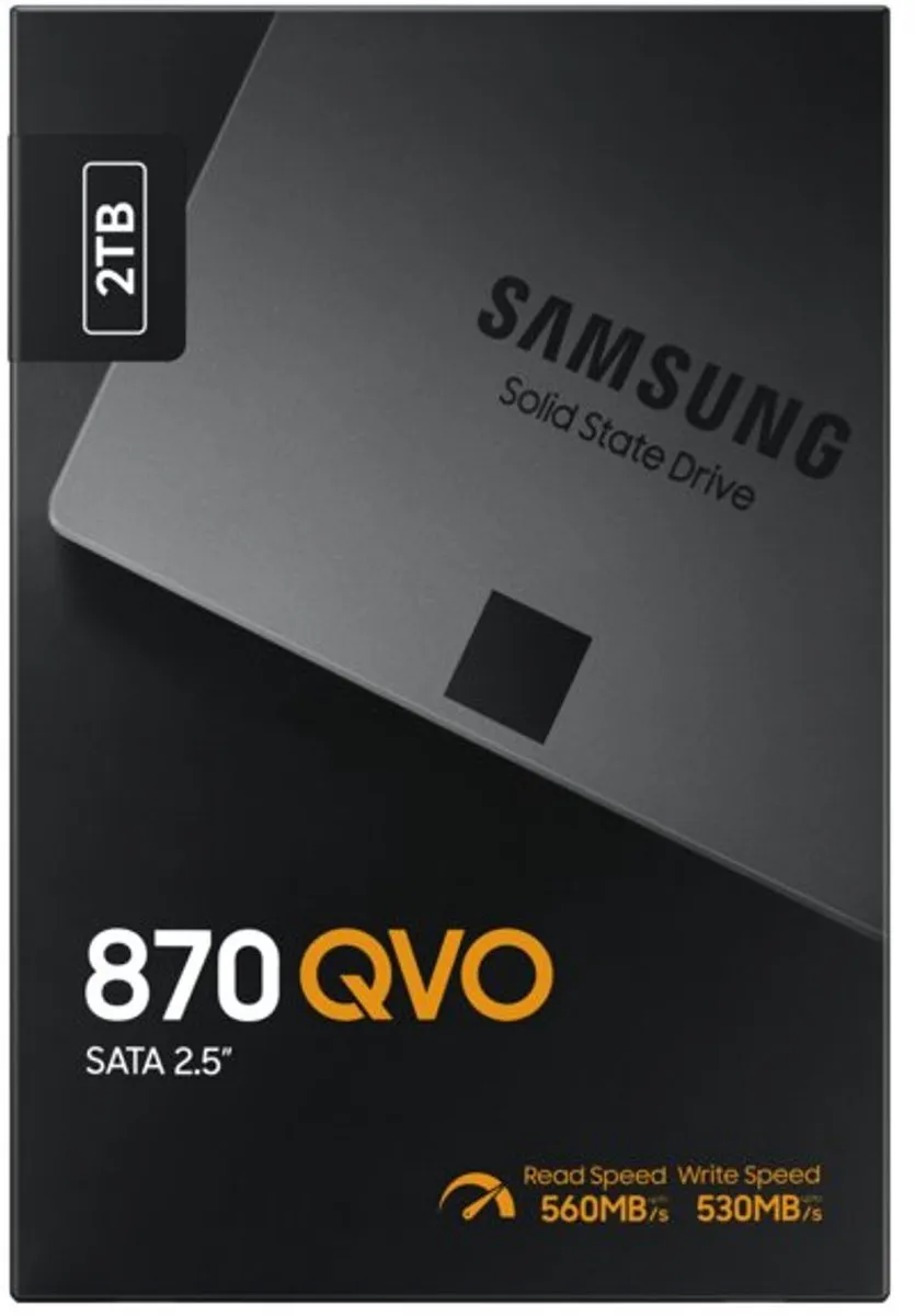Samsung 870 QVO MZ-77Q2T0BW Interne SSD 2TB