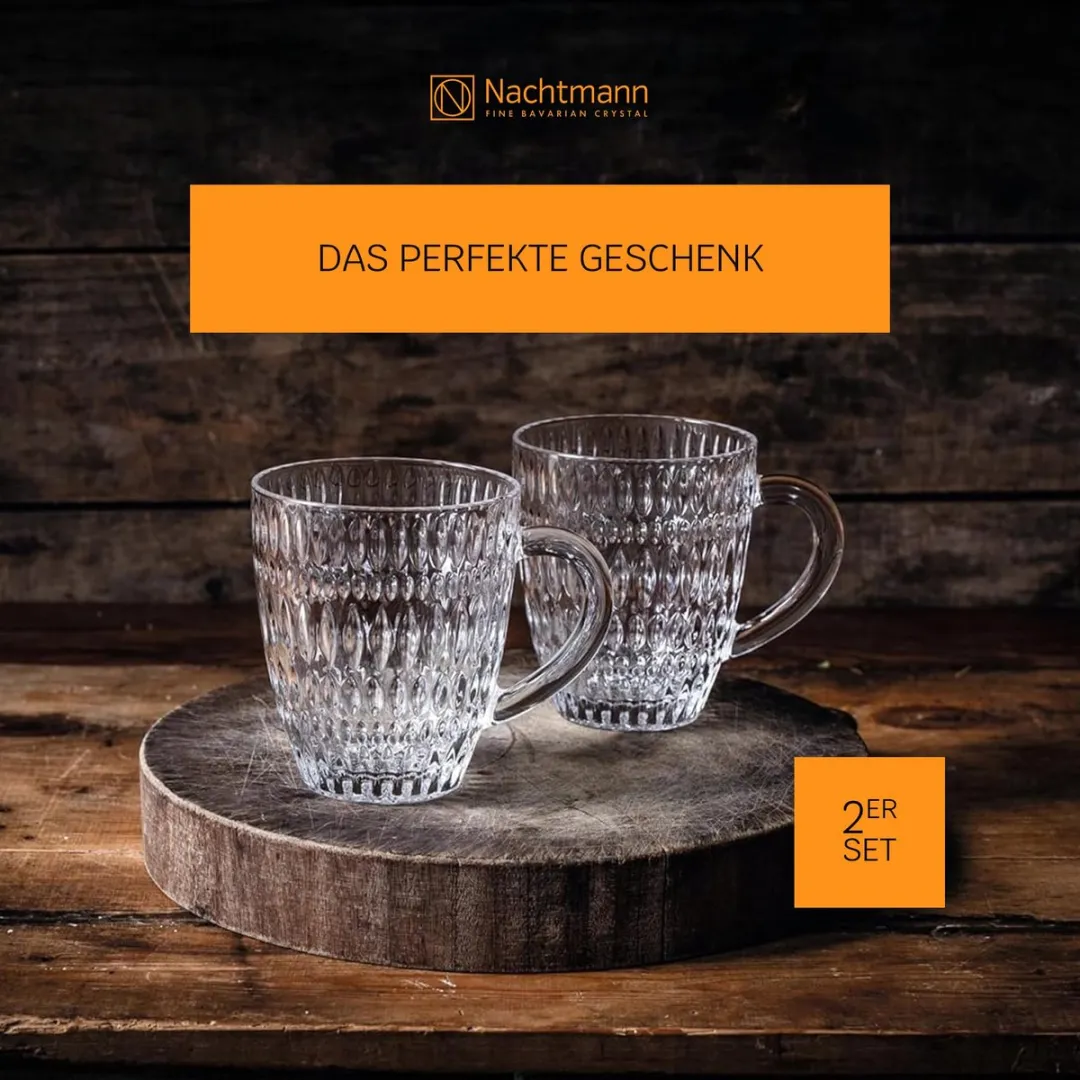 Nachtmann Ethno Barista Koffiemokken 392ml - Set van 2