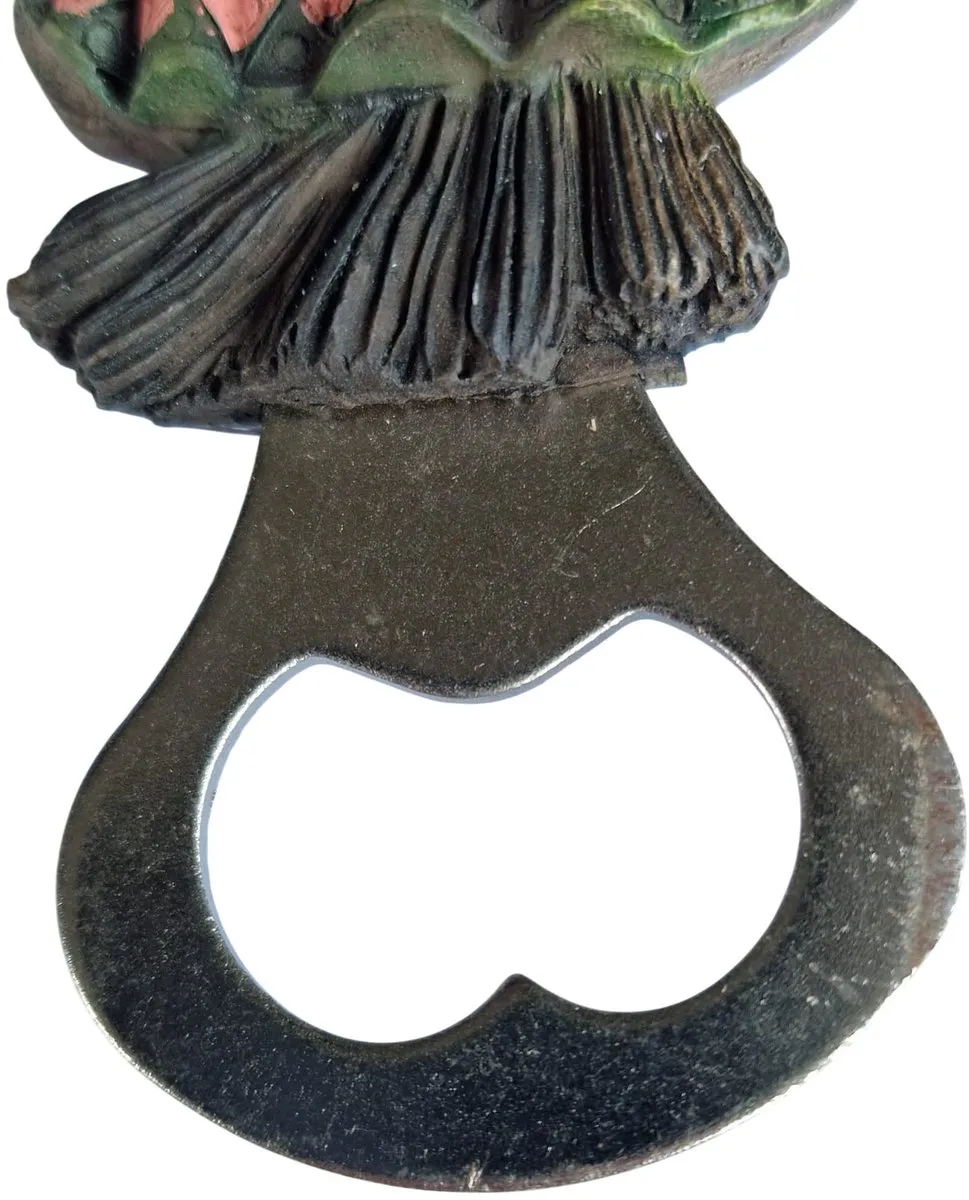 Poly Magnetische Heks met Flesopener 13cm - Divers