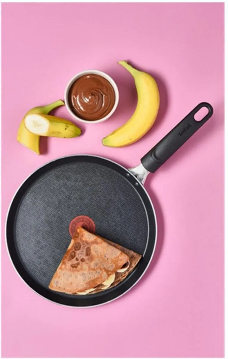 Tefal Simple Cook B5561053 Pannenkoekenpan 25cm - Zwart