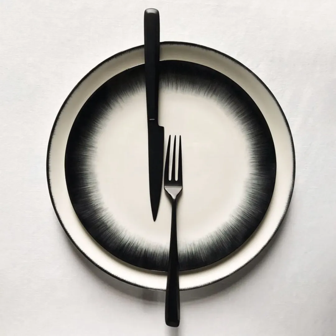Serax Ann Demeulemeester Dinerbord Variatie 4 Ø28cm - 2 Stuks