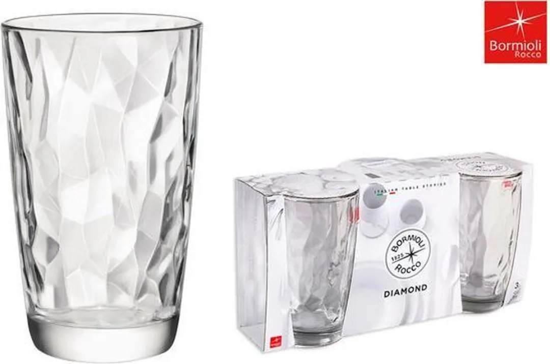 Bormioli Rocco Longdrinkglazen 470ml - 3 Stuks