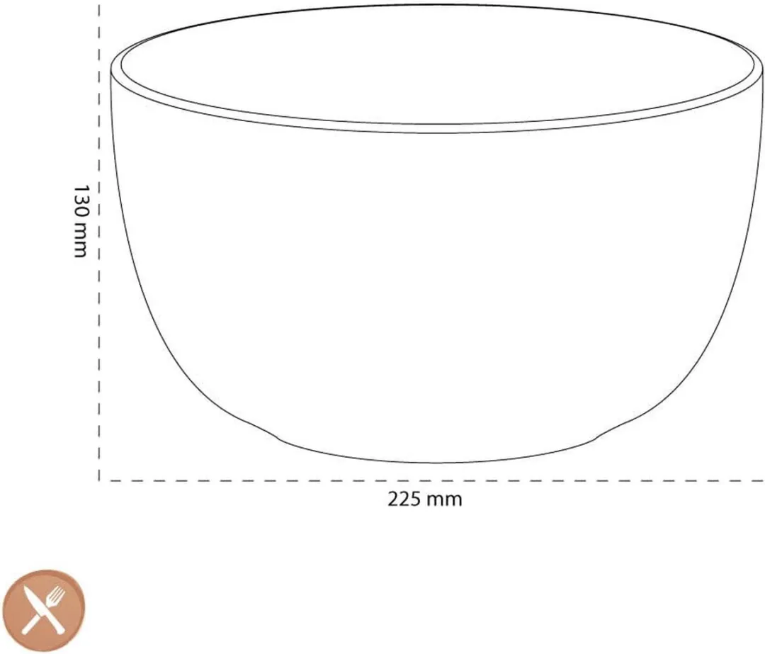 Villeroy & Boch Perlemor Sand Serveerschaal 22cm - Roze